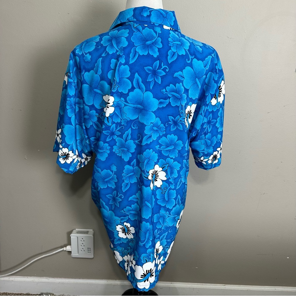 Uluwatu men’s size XL Hawaiian floral , print short sleeve button up shirt - Picture 3 of 8